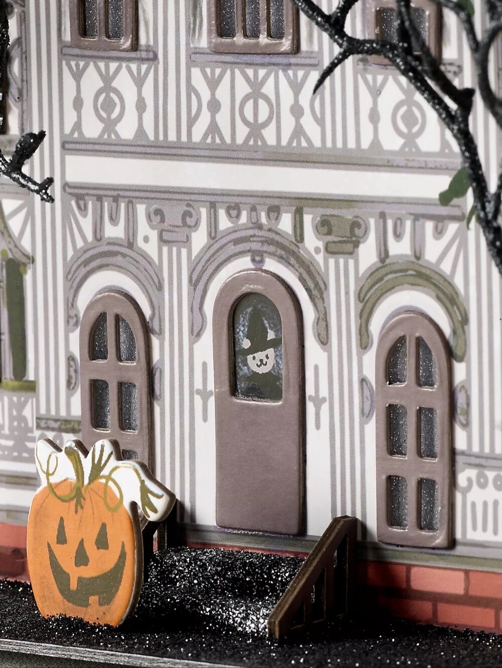 Anthropologie Light Up Haunted Halloween House - Picture 4 of 10